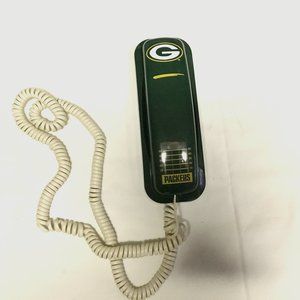 NFL Green Bay Packers Trimline Telephone-Wallmount or Desk-Touch Tone Dial